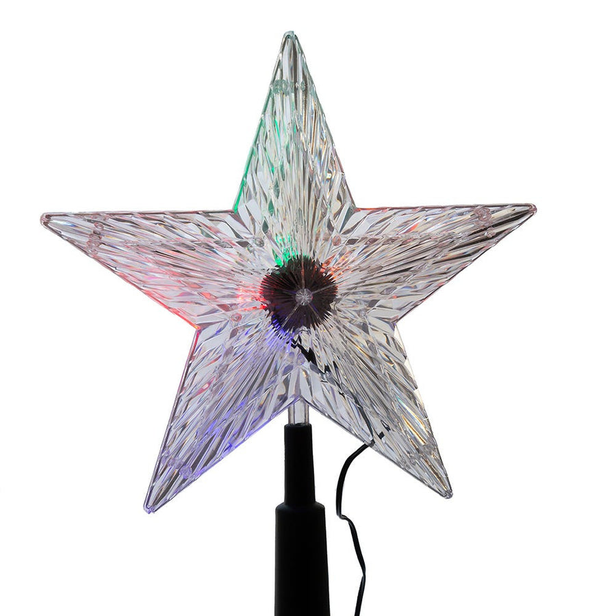 8.5" 10L Color-Changing LED Star Treetop