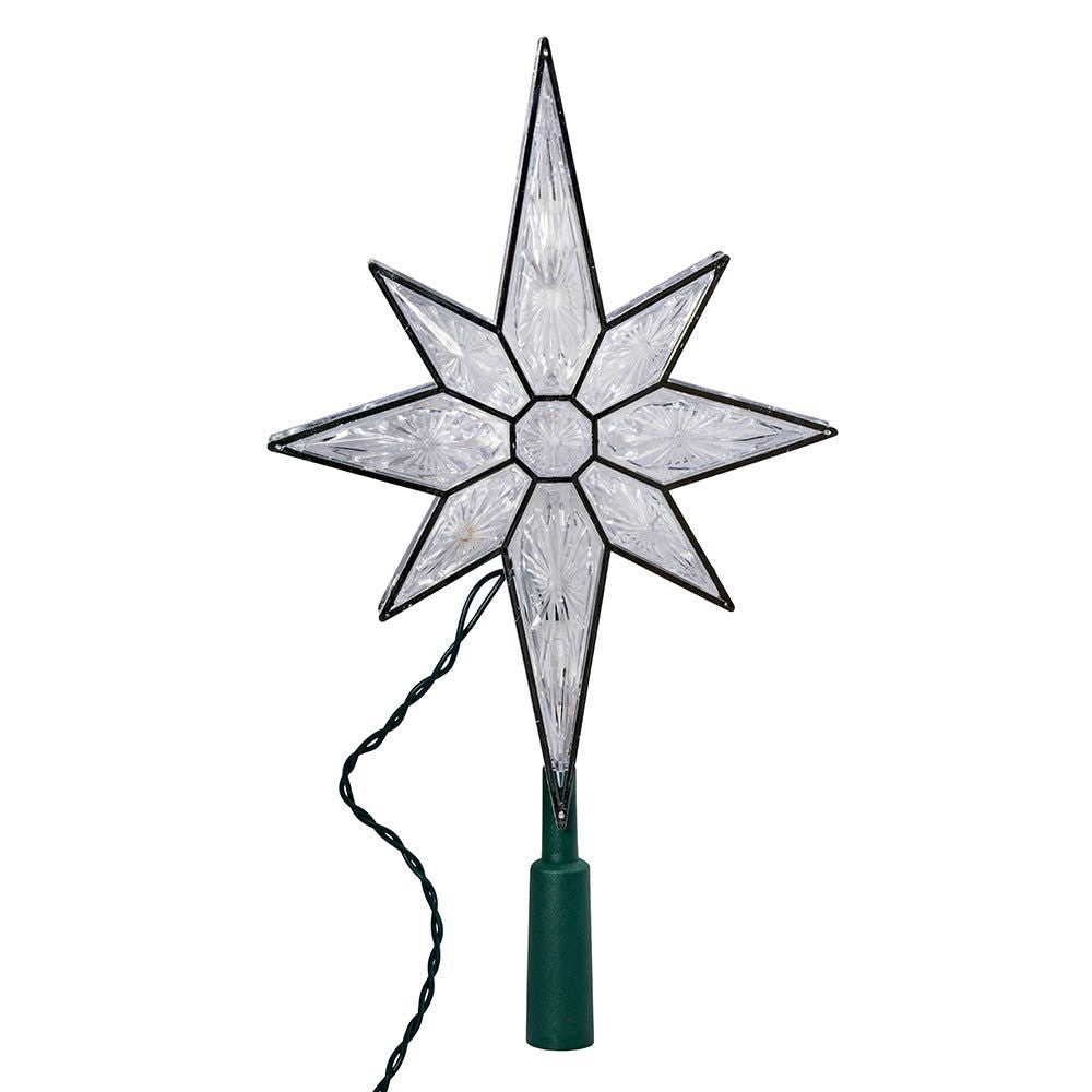 10.5" 10L Cool White LED Star Treetop