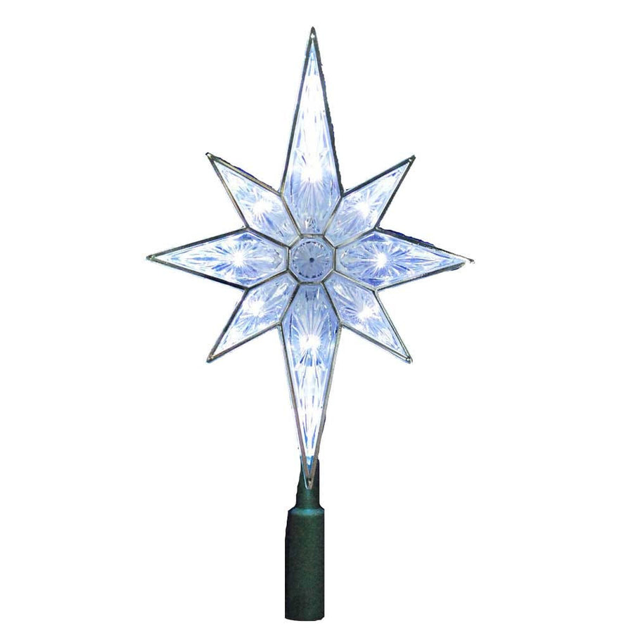 10.5" 10L Cool White LED Star Treetop