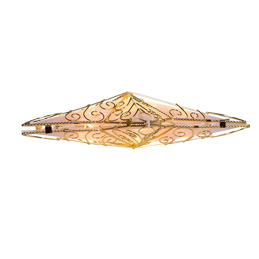 8.5" UL 10L Gold Reflector Star Treetop