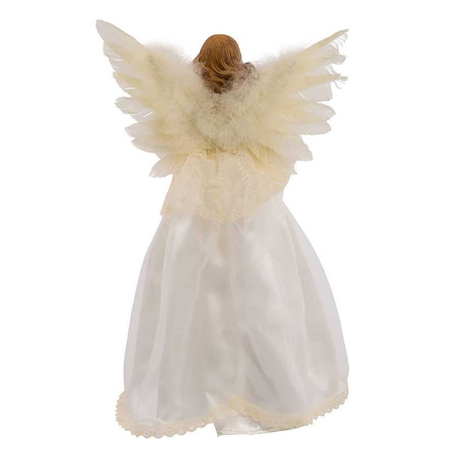 14.5" UL 10L Ivory Angel Treetop