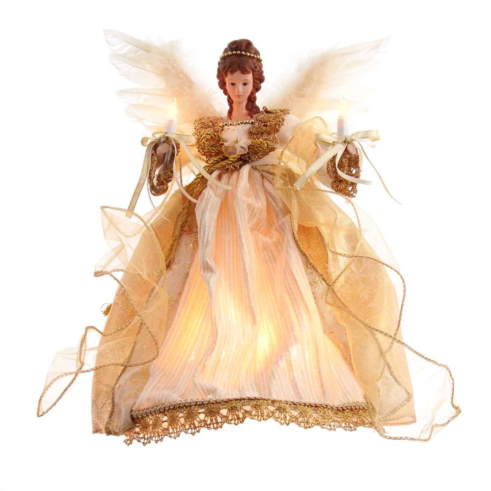 12" UL 10L Gold Angel Treetop