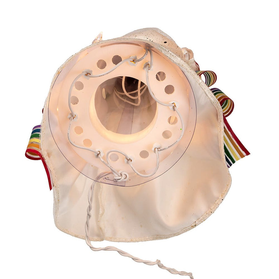 14" UL 10-Light Pride Angel Treetop