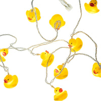 6' UL 10L Yellow Duck Warm White LED Connectible Light Set