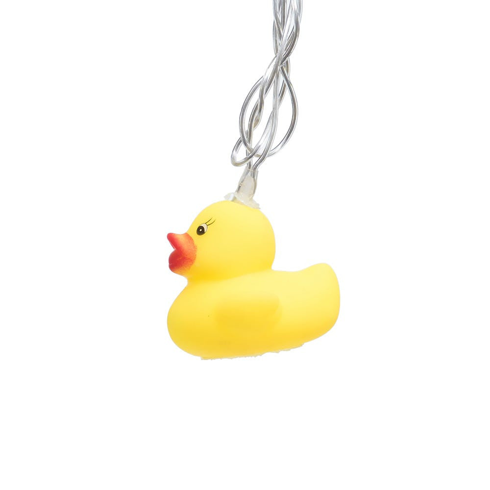 6' UL 10L Yellow Duck Warm White LED Connectible Light Set
