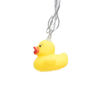 6' UL 10L Yellow Duck Warm White LED Connectible Light Set