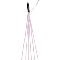 7' 120-Light White Fuzzy Multi-Strand With Warm White LED Cascade Light