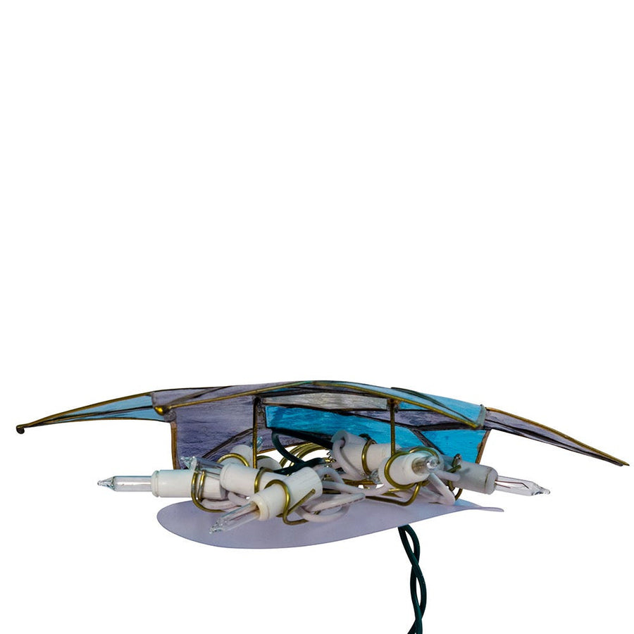 8.5" UL 10L Capiz Star Of David Treetop