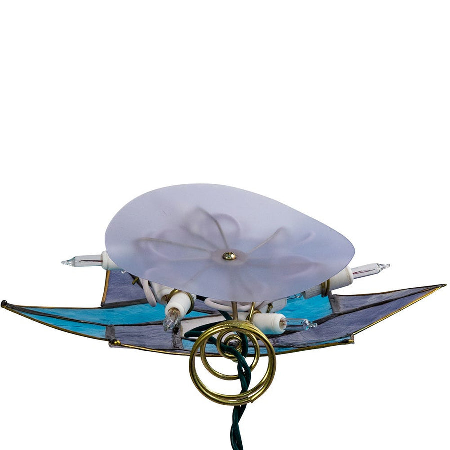 8.5" UL 10L Capiz Star Of David Treetop