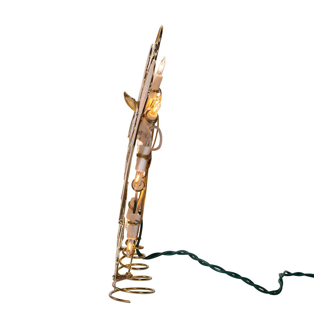 9.5" UL 10L Capiz Angel Treetop