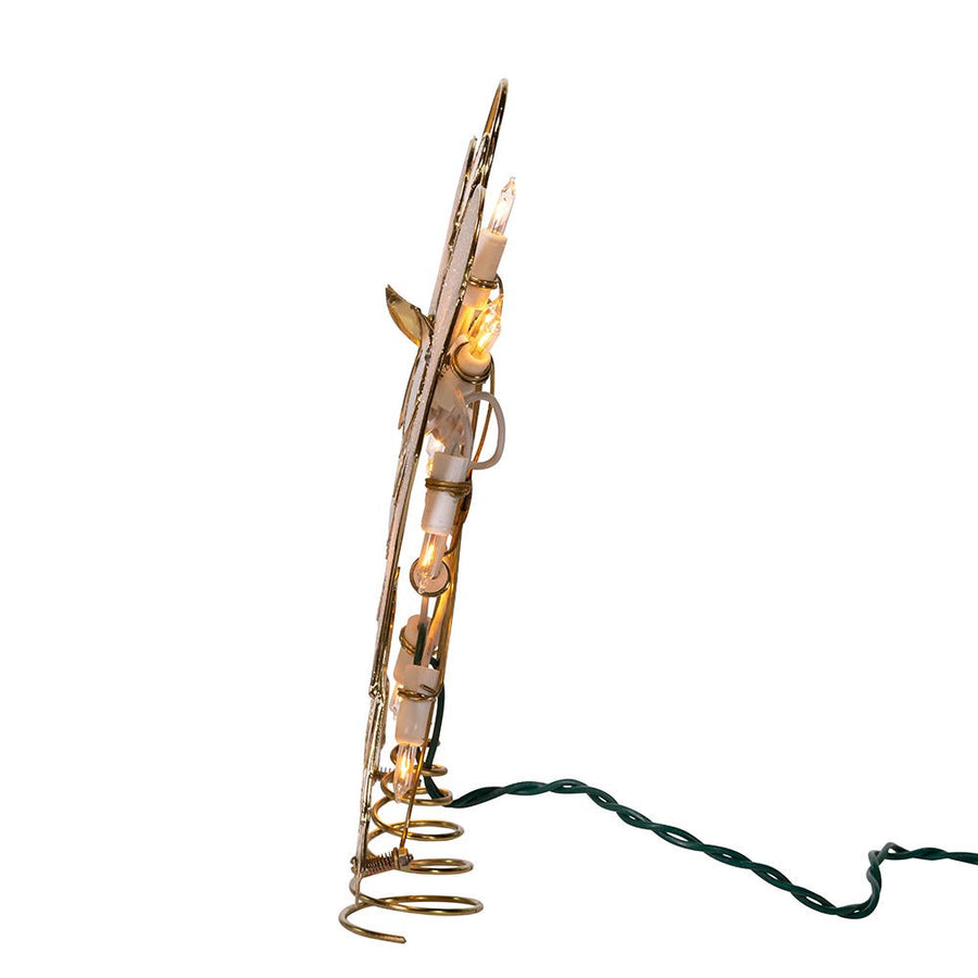 9.5" UL 10L Capiz Angel Treetop