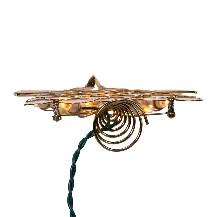 9.5" UL 10L Capiz Angel Treetop