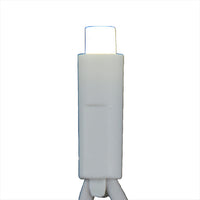 24.5' UL 50L Pure White Frost 5MM LED Connectible Light Set With White Wire