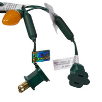 12' UL 25L Multicolored Pearl C7 LED Connectible Light Set With Green Wire