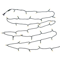 12' UL 35L Warm White G12 LED Connectible Light Set With Green Wire