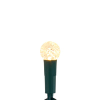 12' UL 35L Warm White G12 LED Connectible Light Set With Green Wire