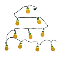 9' UL 10L Glass-Look Pineapple Light Set