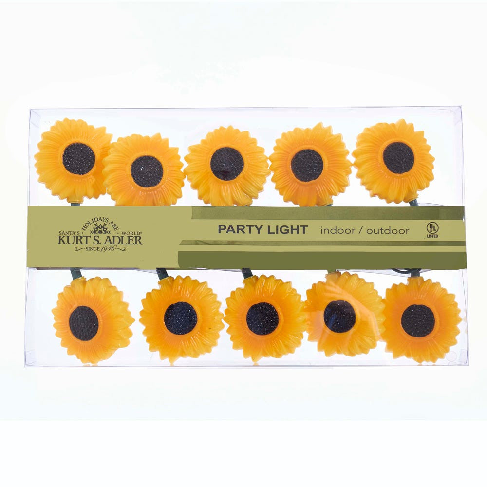 9' UL 10L Sunflower Light Set