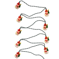 9' UL 10L Snowman With Christmas Tree Light Set