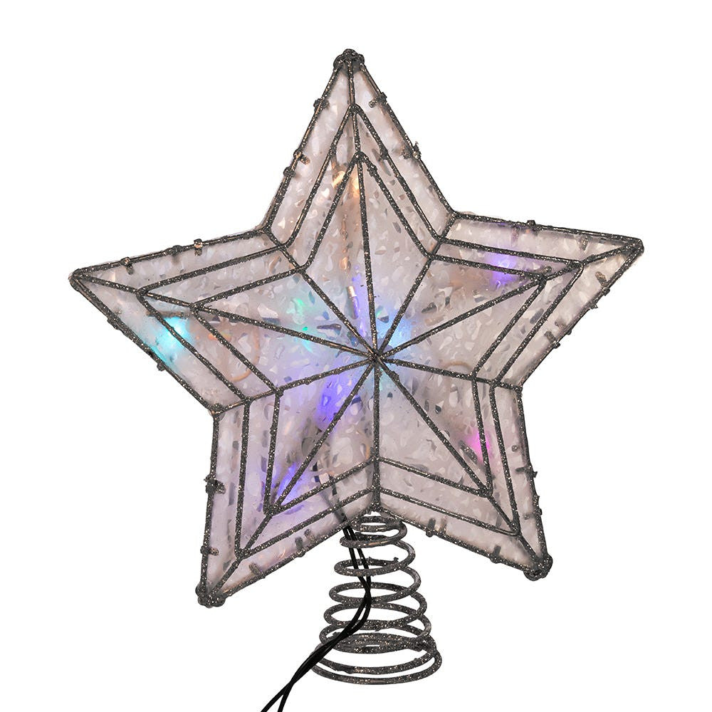 28.5" UL 10L Color-Changing Star LED Treetop