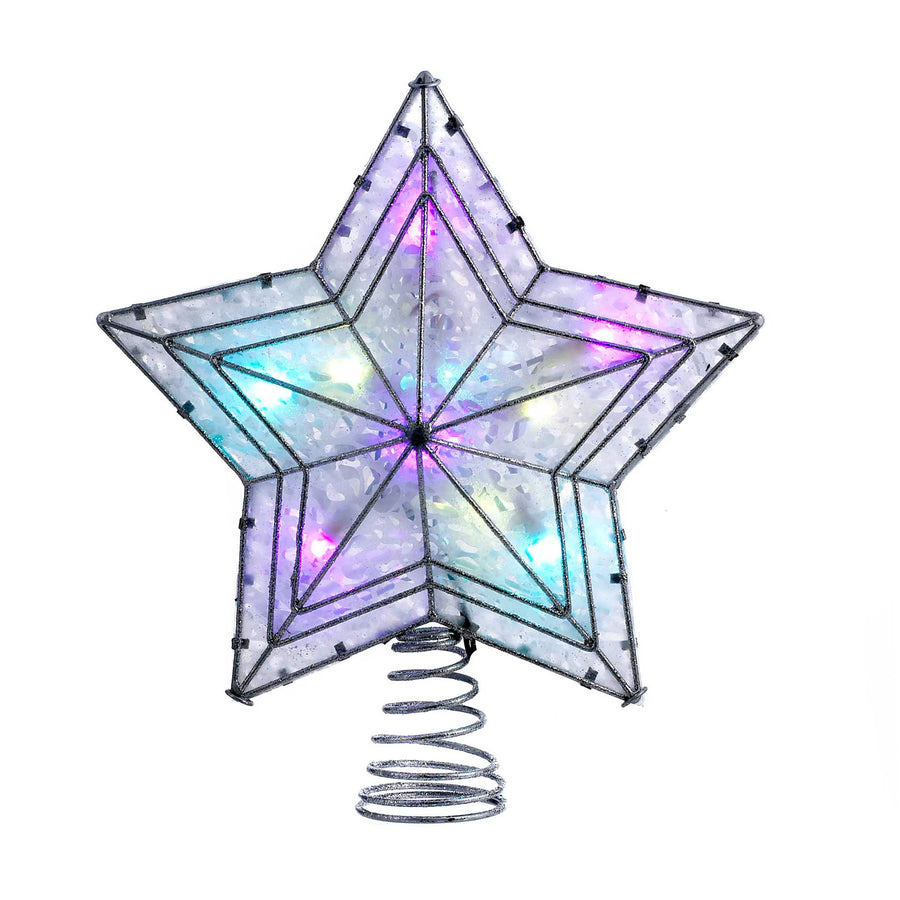 28.5" UL 10L Color-Changing Star LED Treetop