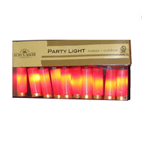 9' UL 10L Red Shotgun Shell Light Set