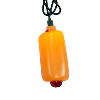9' UL 10L Hot Dog Light Set With End Connect