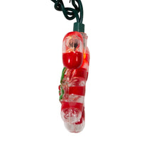 9' UL 10L Candy Cane Light Set