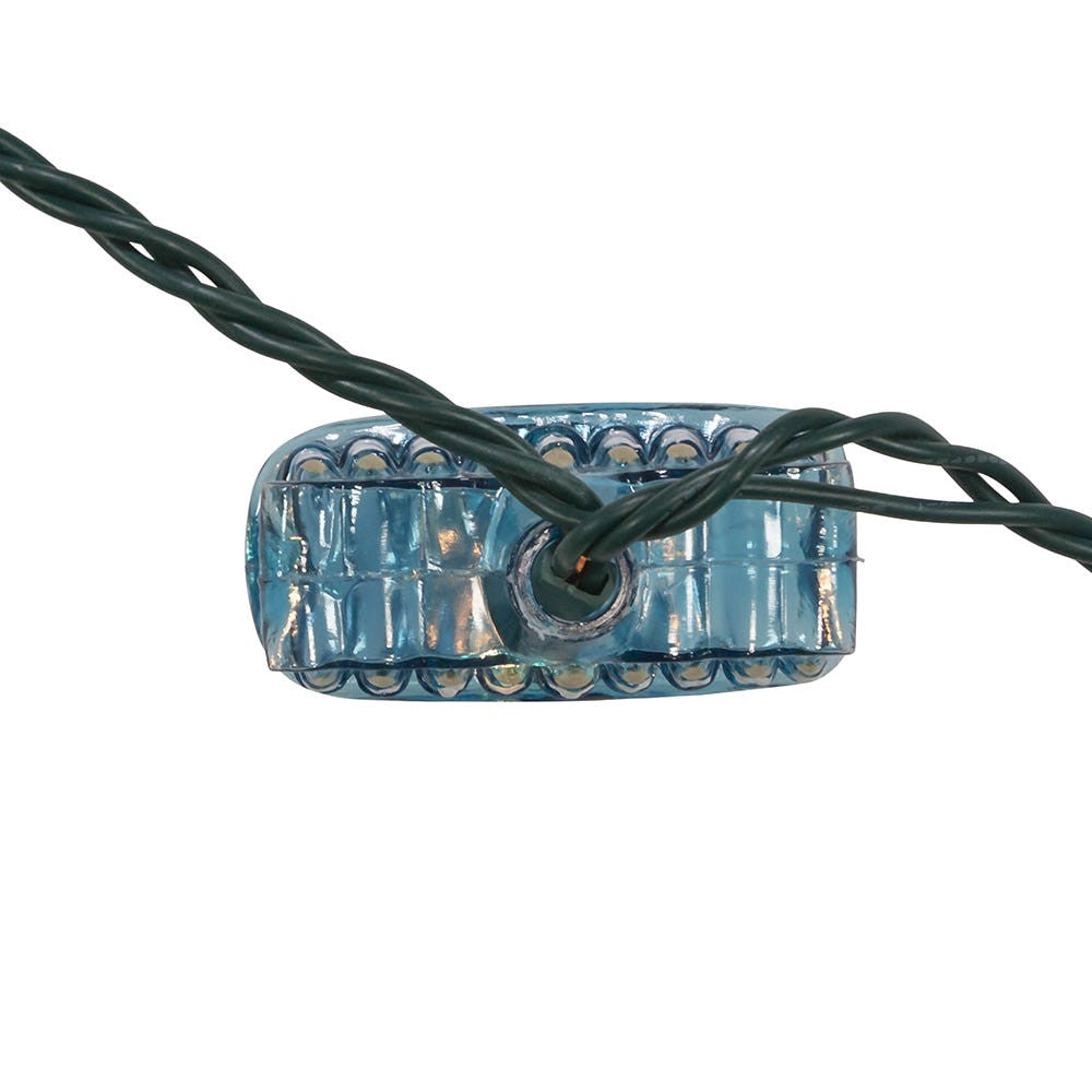 9' UL 10L Menorah Light Set With End Connect