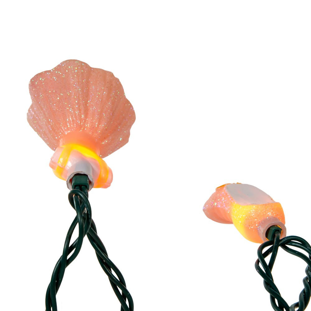 9' UL 10L Glittered Tutu & Ballet Shoes Light Set With End Connect
