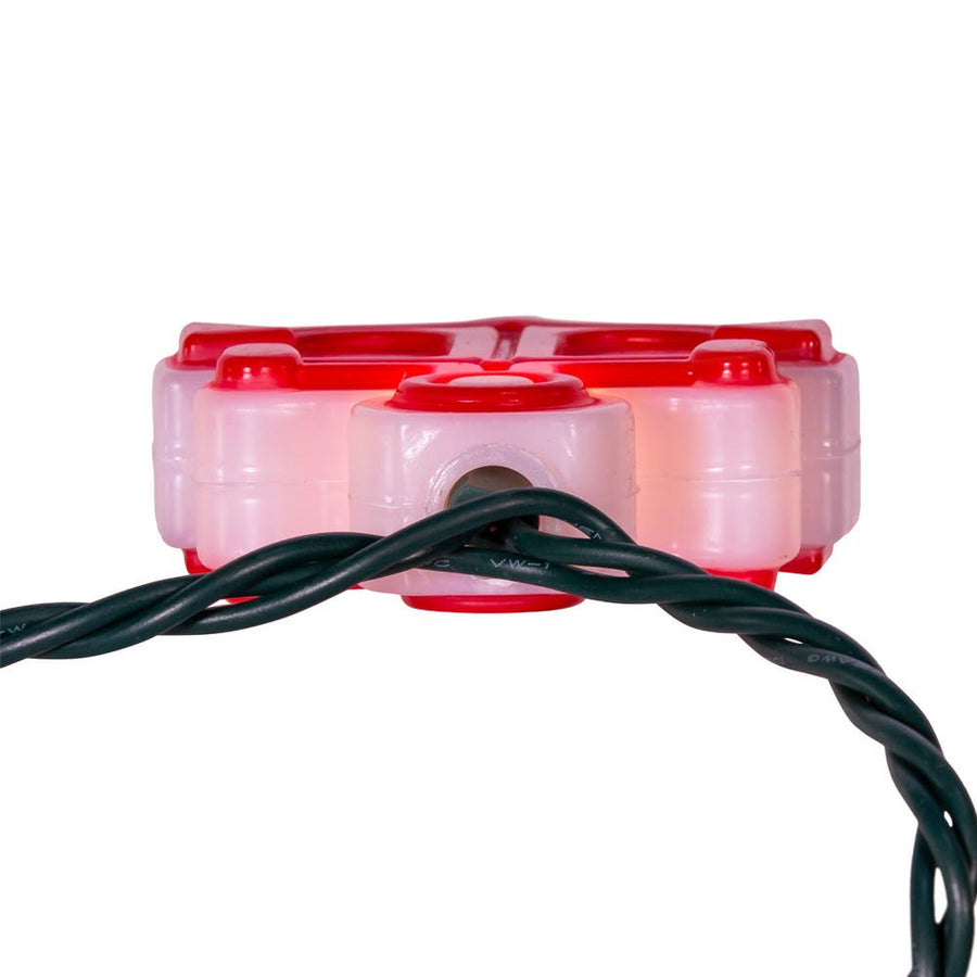 9' UL 10L Red and Blue Anchor Light Set With End Connect