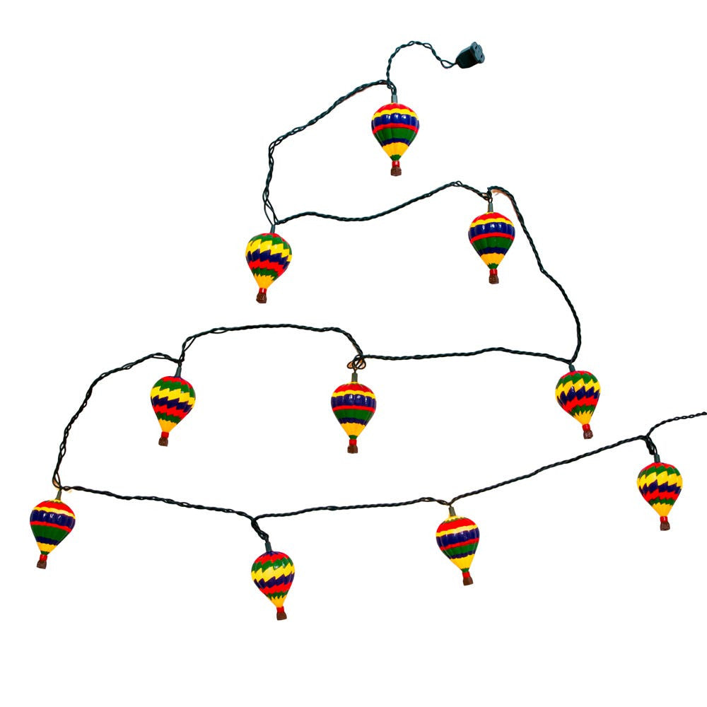 9' UL 10L Hot Air Balloon Light Set With End Connect