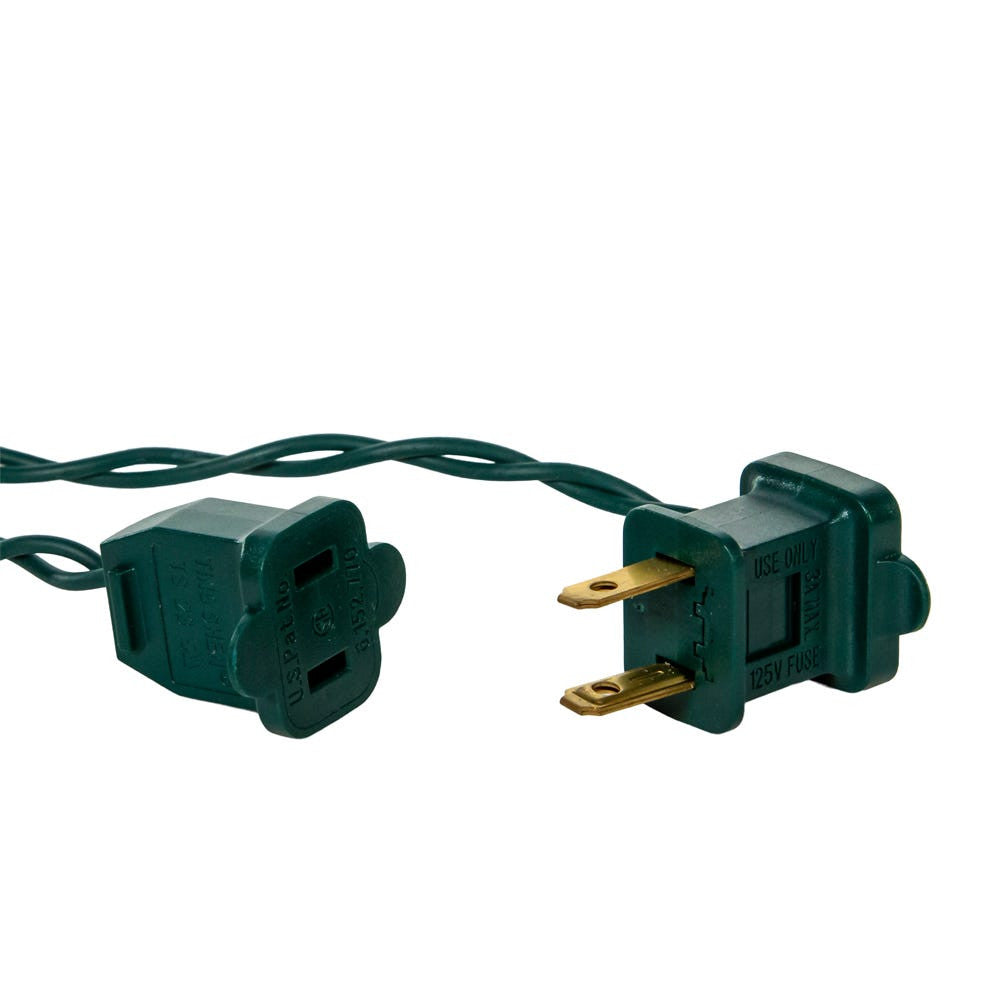 9' UL 10L Red Train Light Set With End Connect