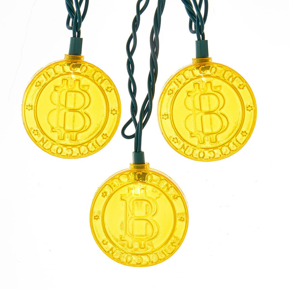 9' UL 10L Bitcoin Light Set