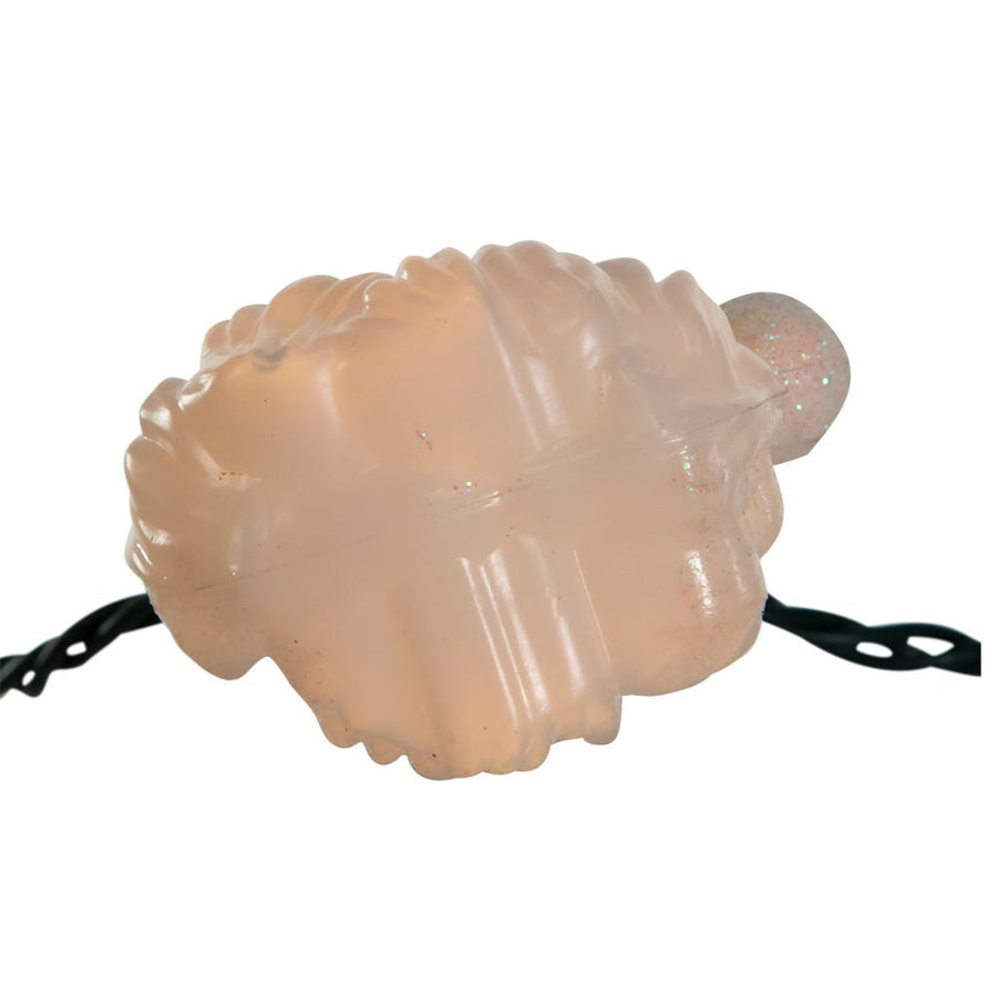 9' UL 10L Santa Head Light Set With End Connect