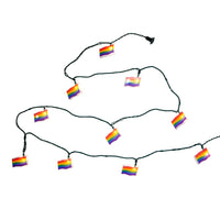 9' UL 10L Pride Flag Light Set With End Connect