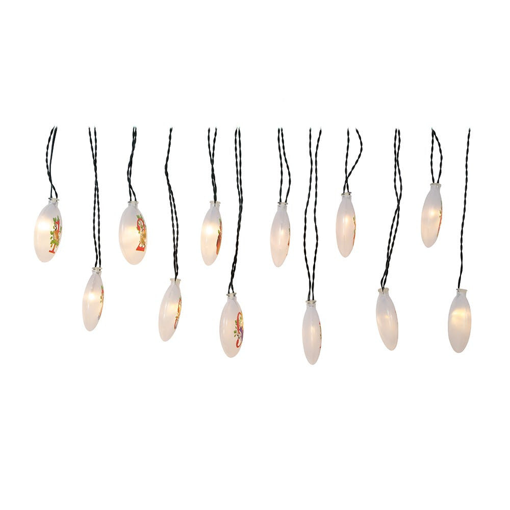27.5' UL 12L 12 Days Of Christmas Light Set