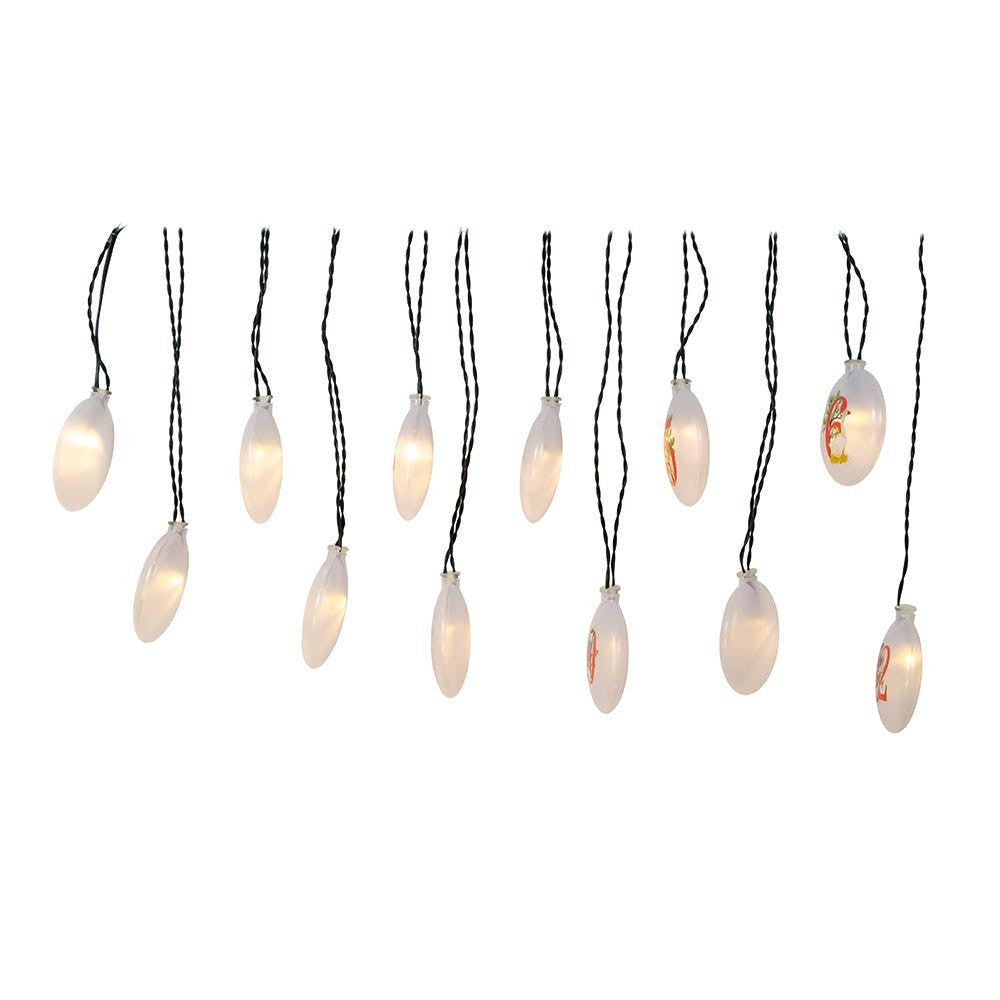 27.5' UL 12L 12 Days Of Christmas Light Set