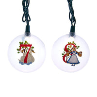 27.5' UL 12L 12 Days Of Christmas Light Set