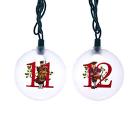 27.5' UL 12L 12 Days Of Christmas Light Set