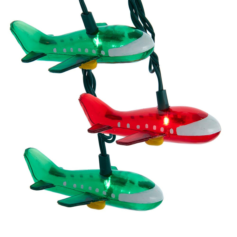 9' UL 10L Airplane Light Set With End Connect