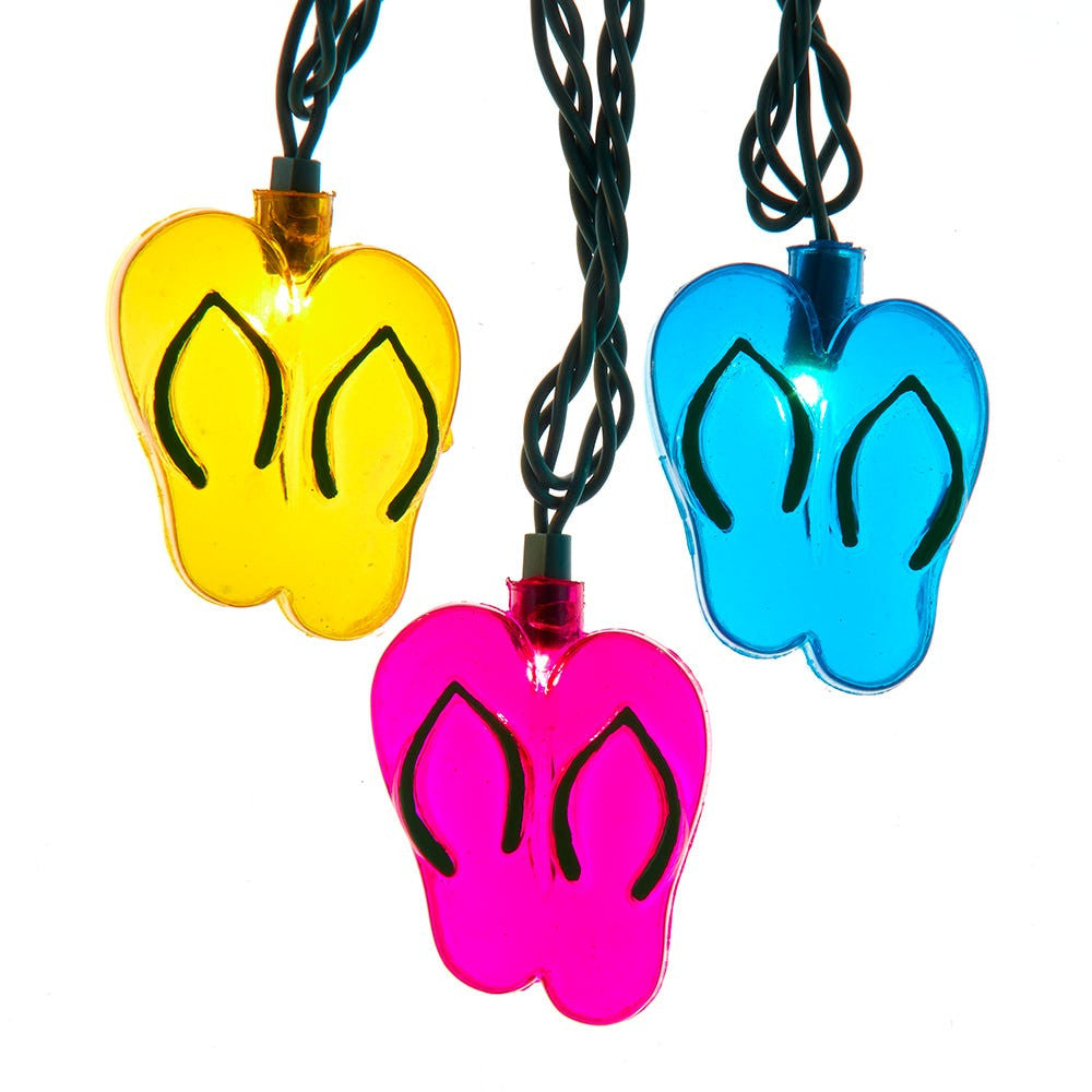 9' UL 10L Flip-Flops Light Set With End Connect