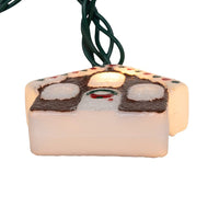 9' UL 10L Gingerbread House Light Set With End Connect