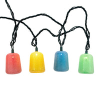 9' UL 10L Multicolor Gumdrop Light Set With End Connect