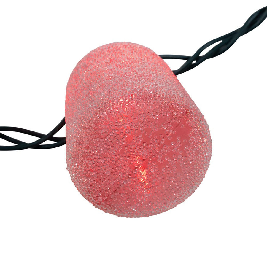9' UL 10L Multicolor Gumdrop Light Set With End Connect