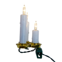 4' 15L LED Triple Candle Clip-On Light Set