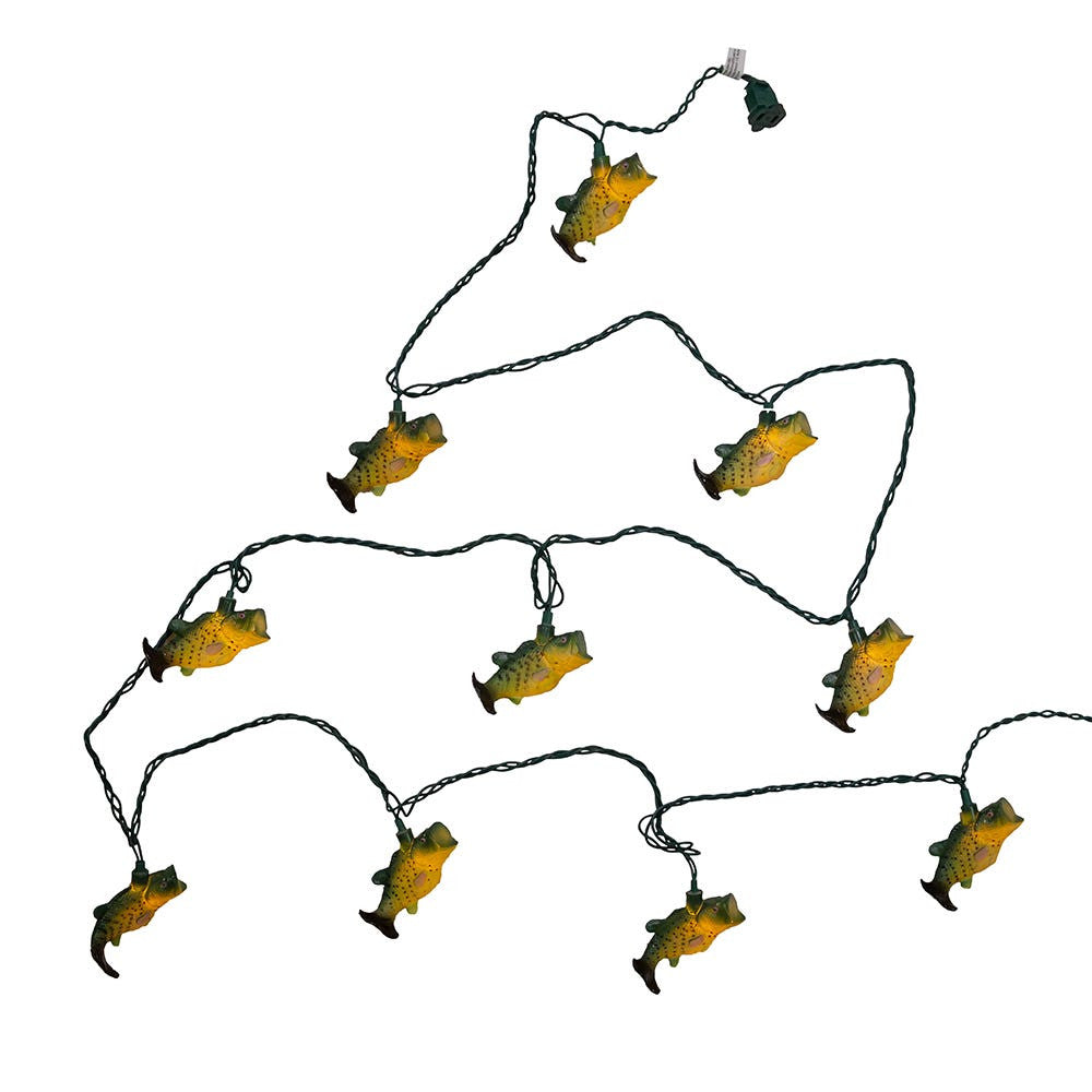 9' UL 10L Bass Fish Light Set With End Connect