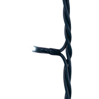 16.5' UL 100L Cool White LED Green Wire Jingle Bright™ Light Set