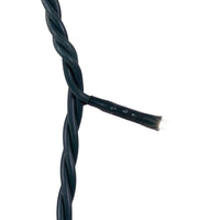 16.5' UL 100L Pure White LED Green Wire Jingle Bright™ Light Set