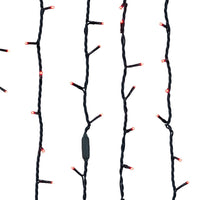16.5' UL 100L Red LED Green Wire Jingle Bright™ Light Set